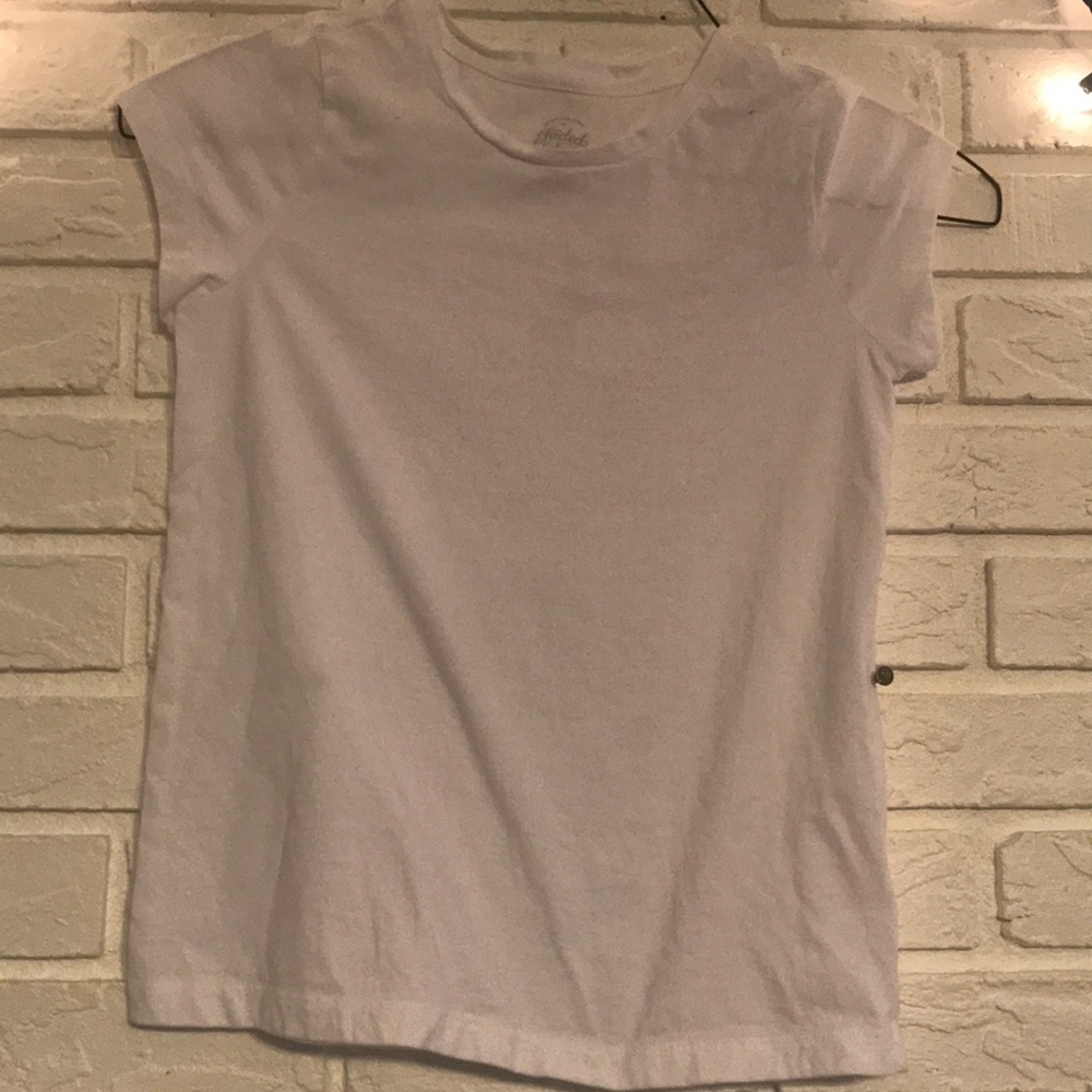 Girls white tee